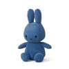 Miffy Sitting Corduroy Plush Doll (23cm) , Kobalt Blue