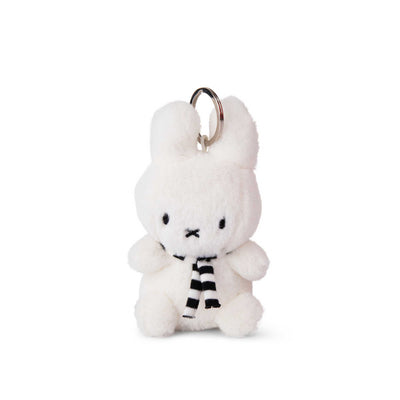 Miffy Sitting Keychain (10 cm) , Winter with Scarf