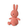 Miffy Sitting Organic Cotton Soft Toy (23cm) , Peachy Punk