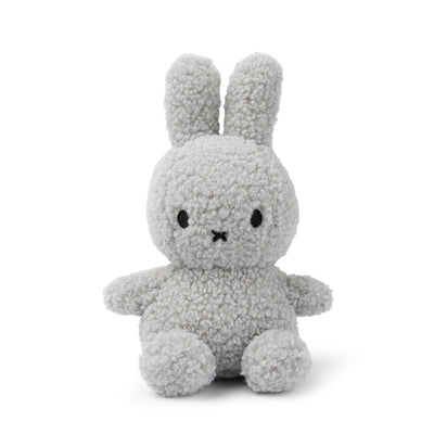 Miffy Sitting Recycle Teddy Soft Toy, Light Grey (23 cm)