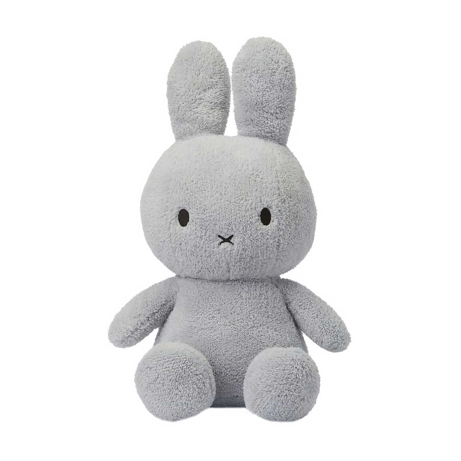 Miffy Sitting soft toy 33cm, Terry light grey