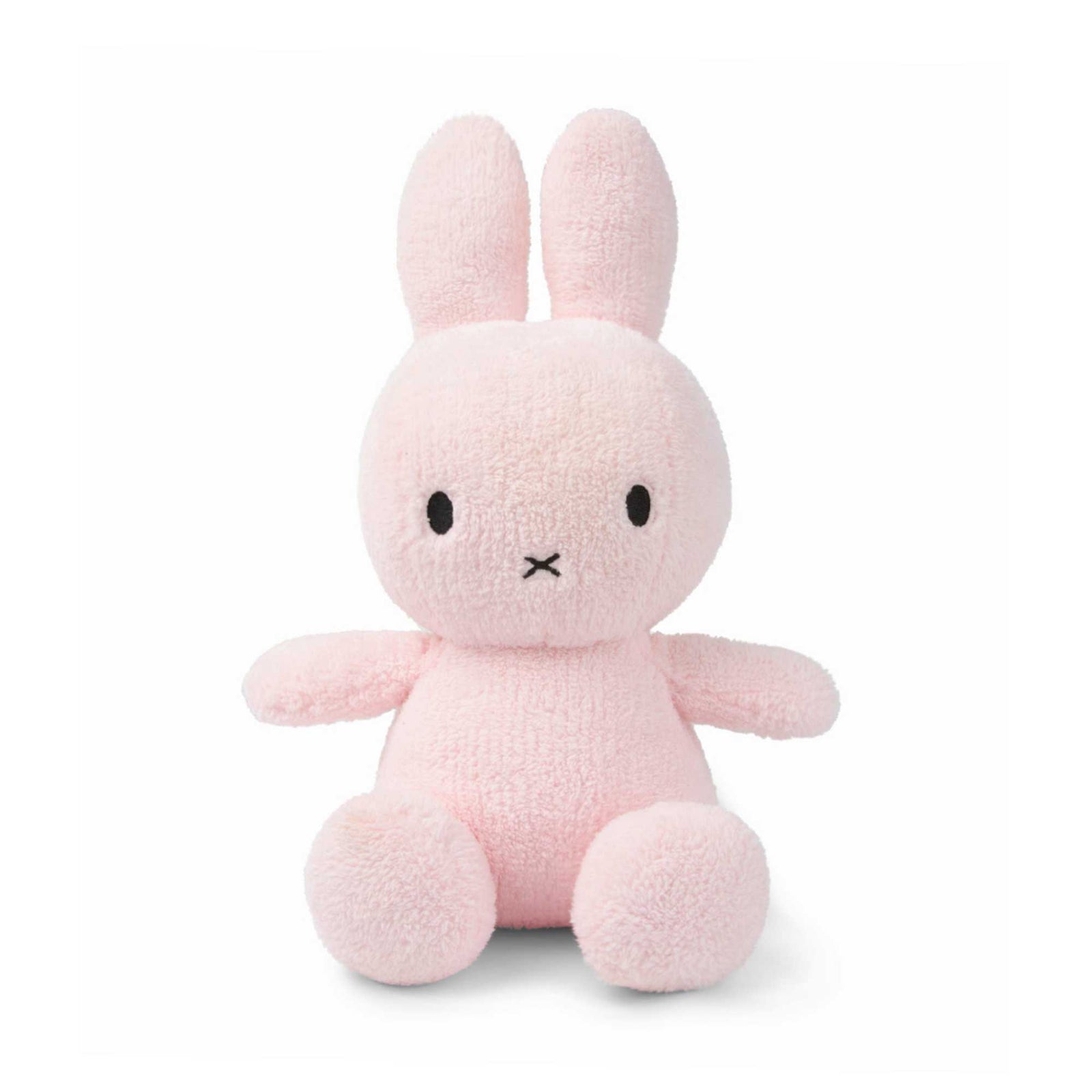 Miffy Sitting soft toy 33cm, Terry light pink