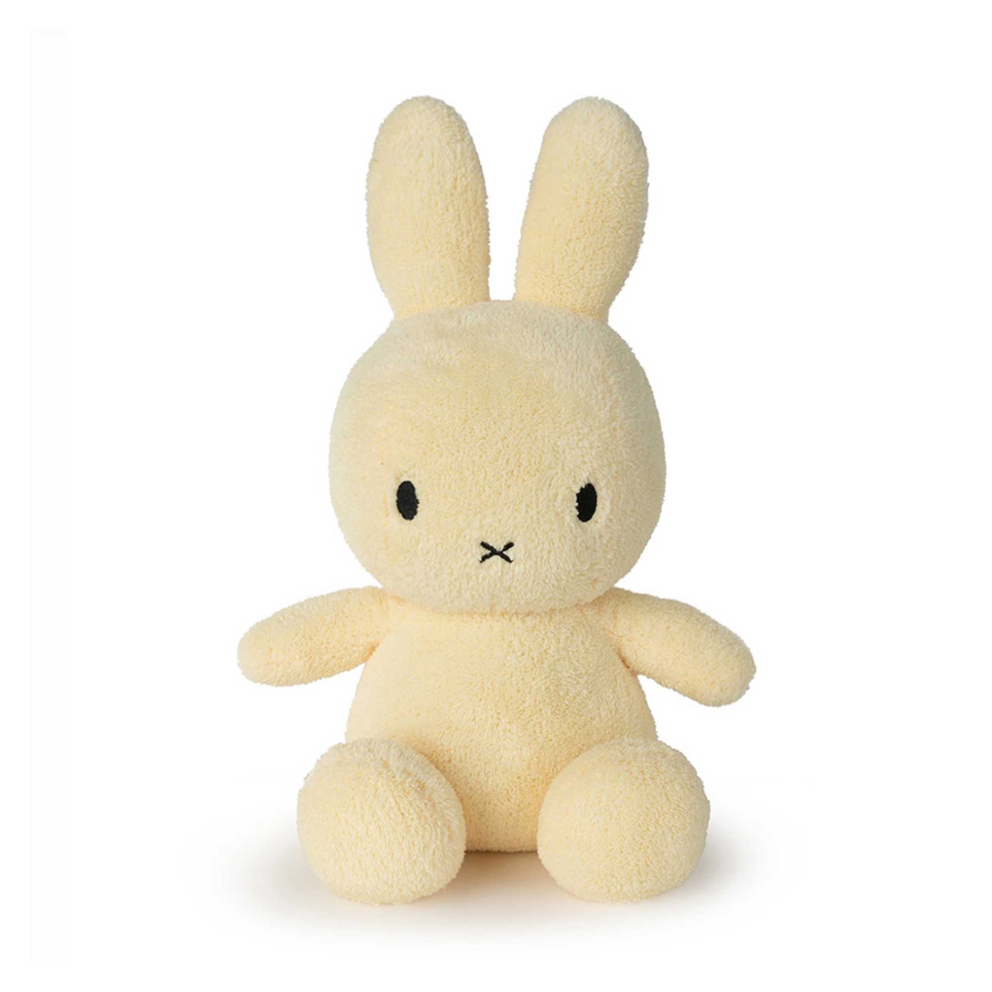 Miffy Sitting Terry Soft Toy, Light Yellow (33cm)