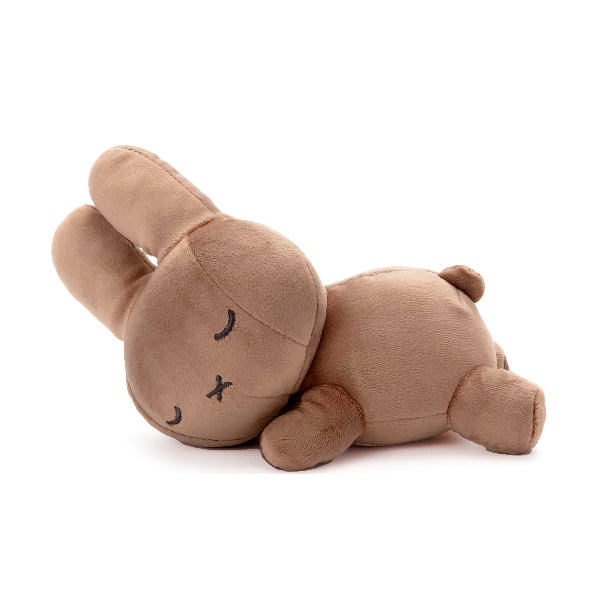 Miffy Sleeping Friend Plush Toy Small (19cm), Brown