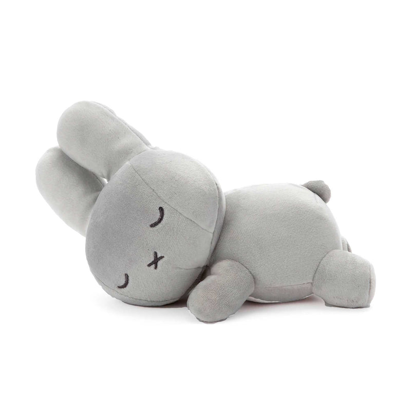 Miffy Sleeping Plush Doll Small 18cm , Grey