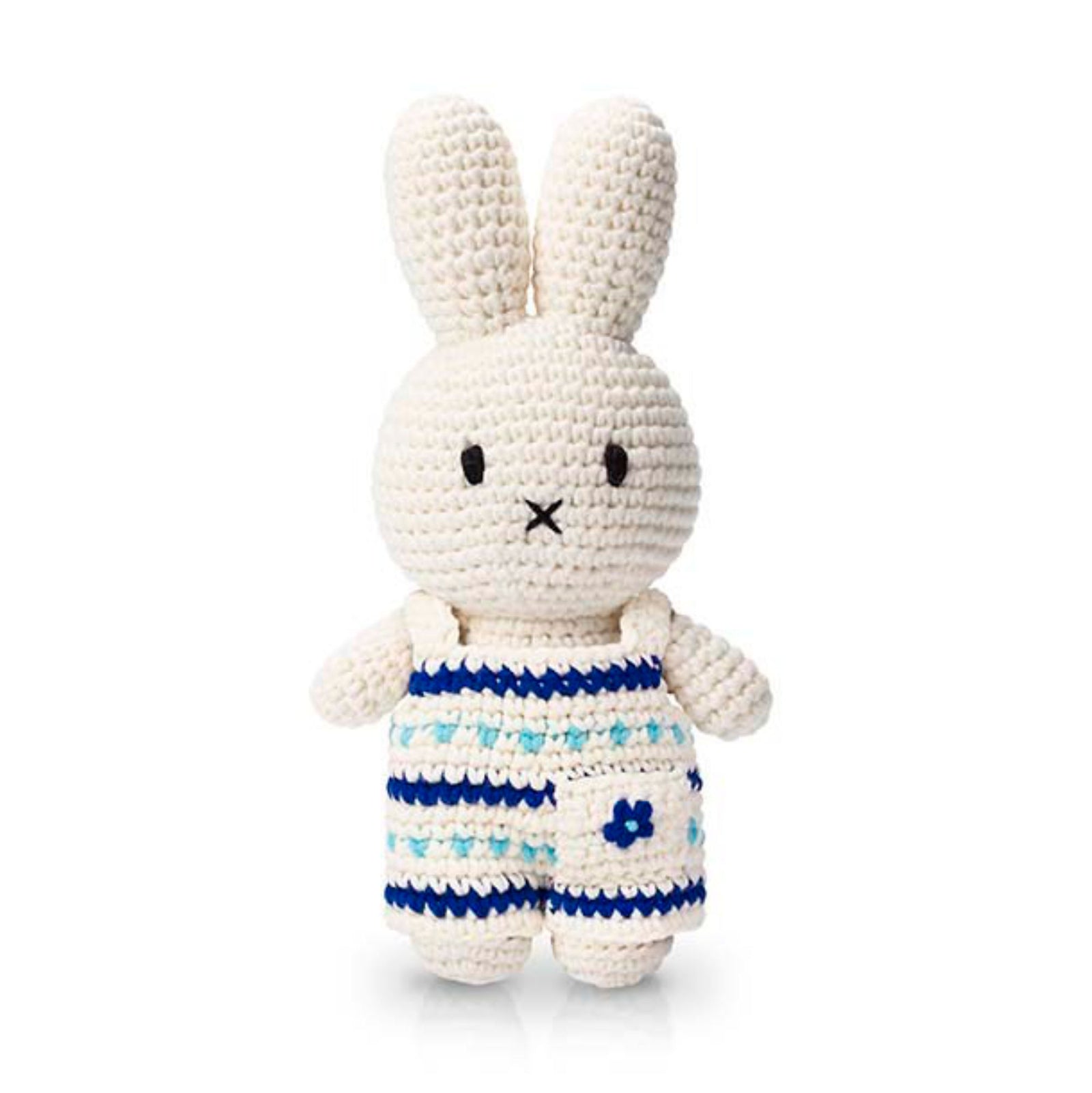 Just Dutch Miffy crochet, New Delft Blue Overall