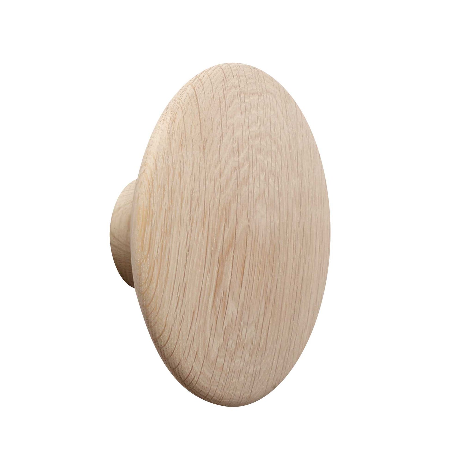 Muuto Dots Wood ø17 wall hook, oak