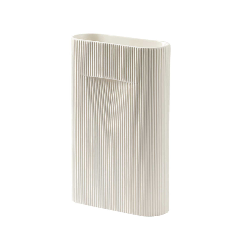 Muuto Ridge vase, off-white