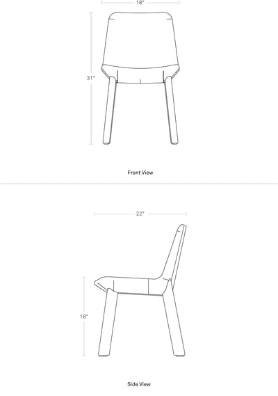 Blu Dot Neat Dining Chair