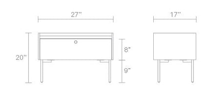 Blu Dot Peek Nightstand