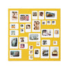 Presse Citron M30 collage frame, Yellow (69x69cm)