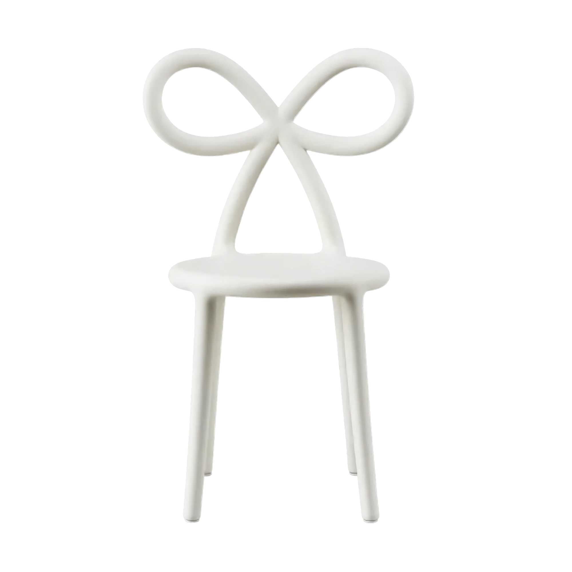 Qeeboo Ribbon Chair Baby, White