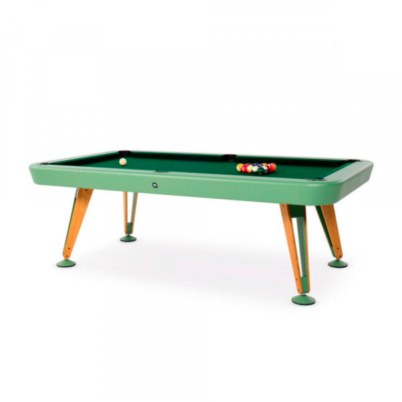 RS Barcelona Diagonal Pool Table , Green(RAL6011)