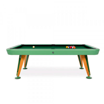 RS Barcelona Diagonal Pool Table , Green(RAL6011)
