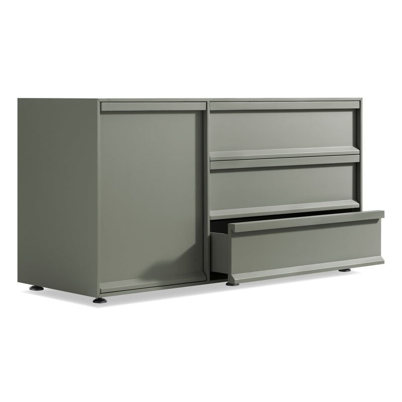Blu Dot Superchoice 1 Door / 3 Drawer Credenza