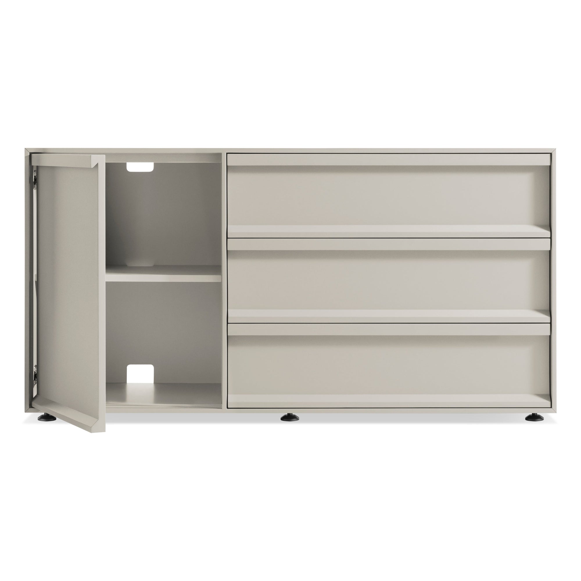 Blu Dot Superchoice 1 Door / 3 Drawer Credenza