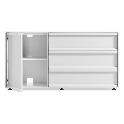 Blu Dot Superchoice 1 Door / 3 Drawer Credenza