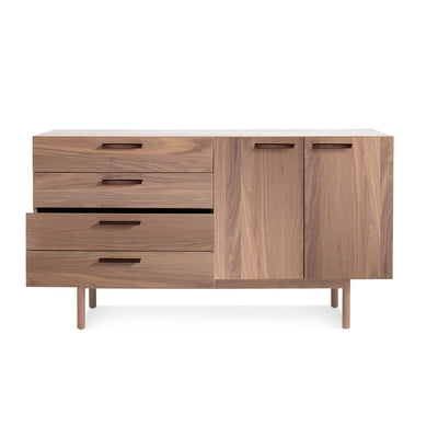 Blu Dot Shale 4 Drawer / 2 Door Credenza