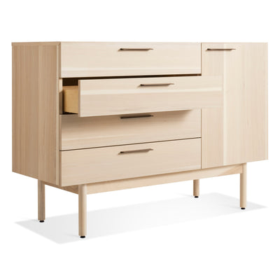 Blu Dot Shale 4 Drawer / 1 Door Credenza