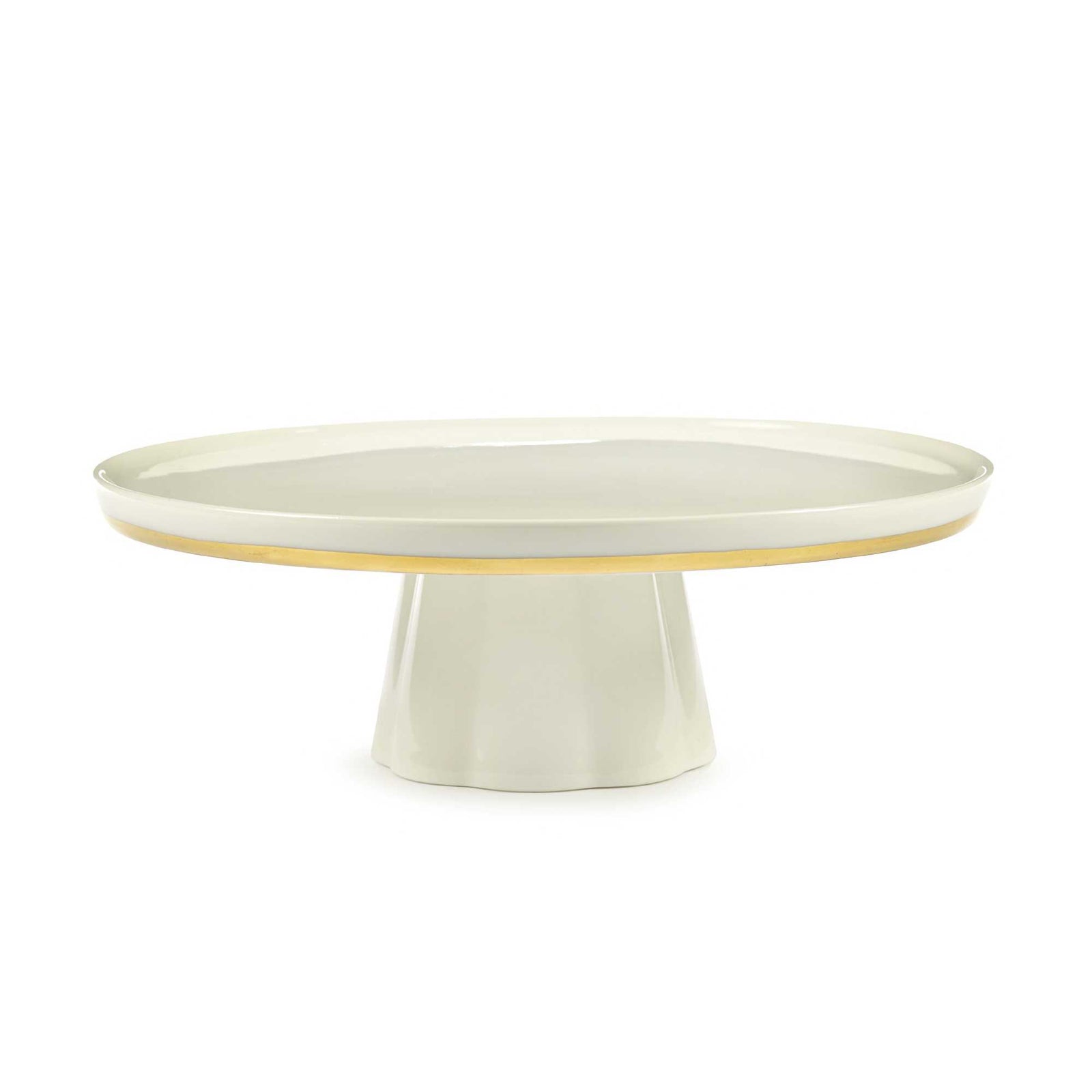 Serax Desiree Cake Stand M, White/Gold