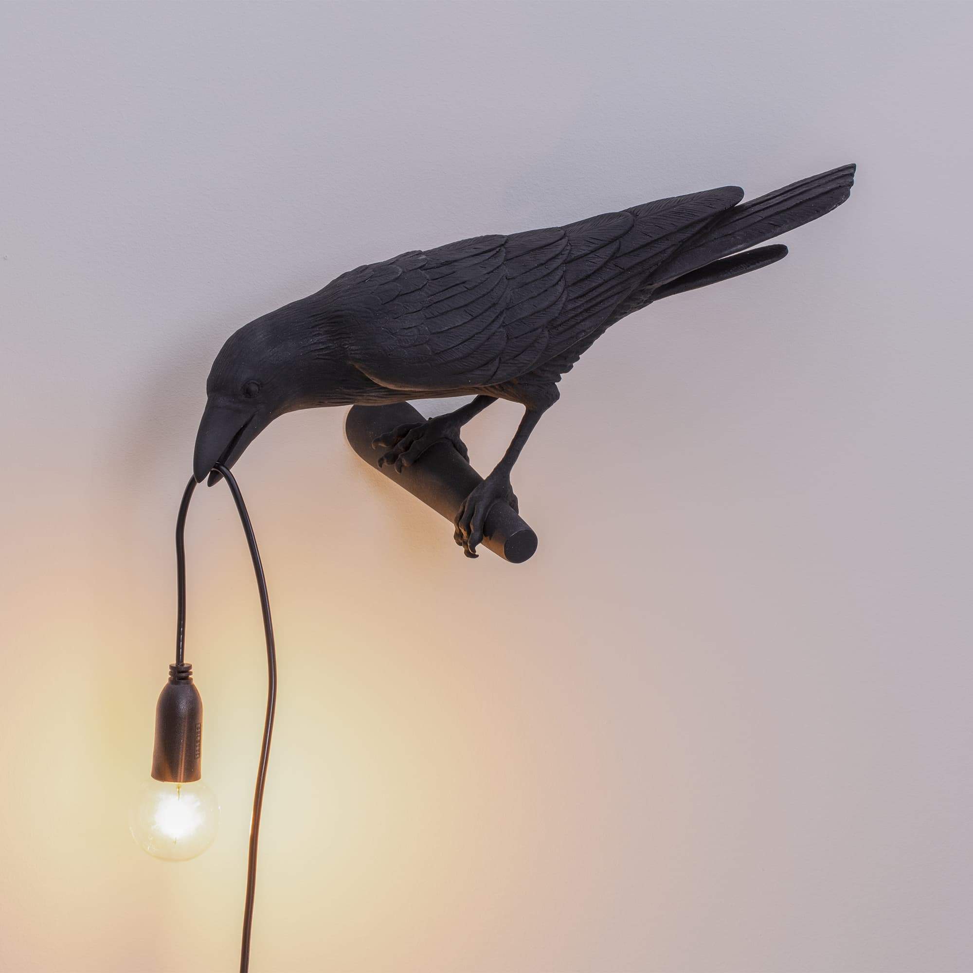 Seletti Bird Lamp Waiting