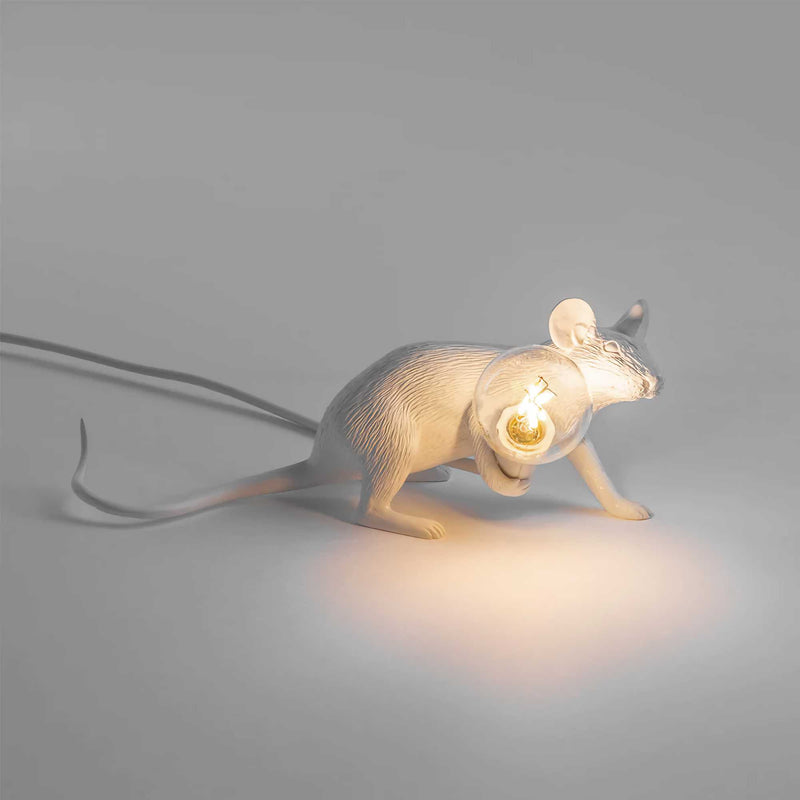 Seletti Mouse Light Lop, White
