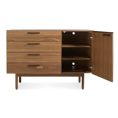 Blu Dot Shale 4 Drawer / 1 Door Credenza