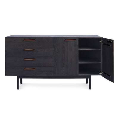 Blu Dot Shale 4 Drawer / 2 Door Credenza