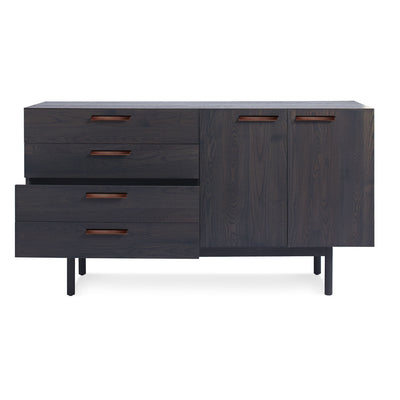 Blu Dot Shale 4 Drawer / 2 Door Credenza
