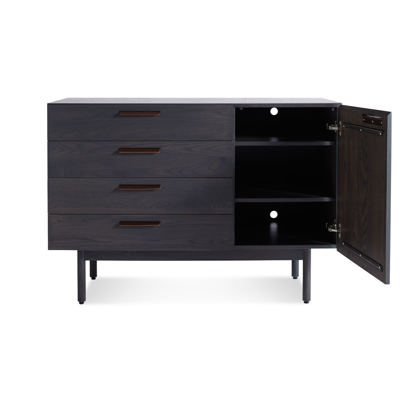 Blu Dot Shale 4 Drawer / 1 Door Credenza