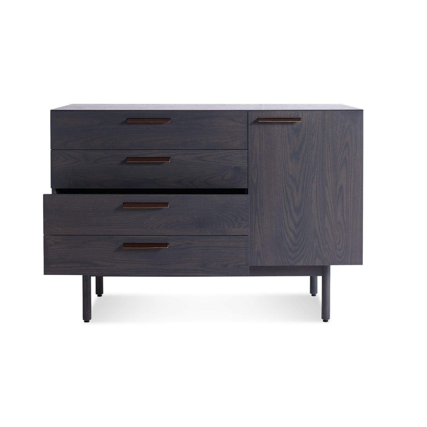 Blu Dot Shale 4 Drawer / 1 Door Credenza