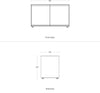Blu Dot Superchoice 2 Door Credenza