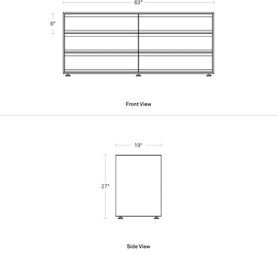 Blu Dot Superchoice 6 Drawer Dresser