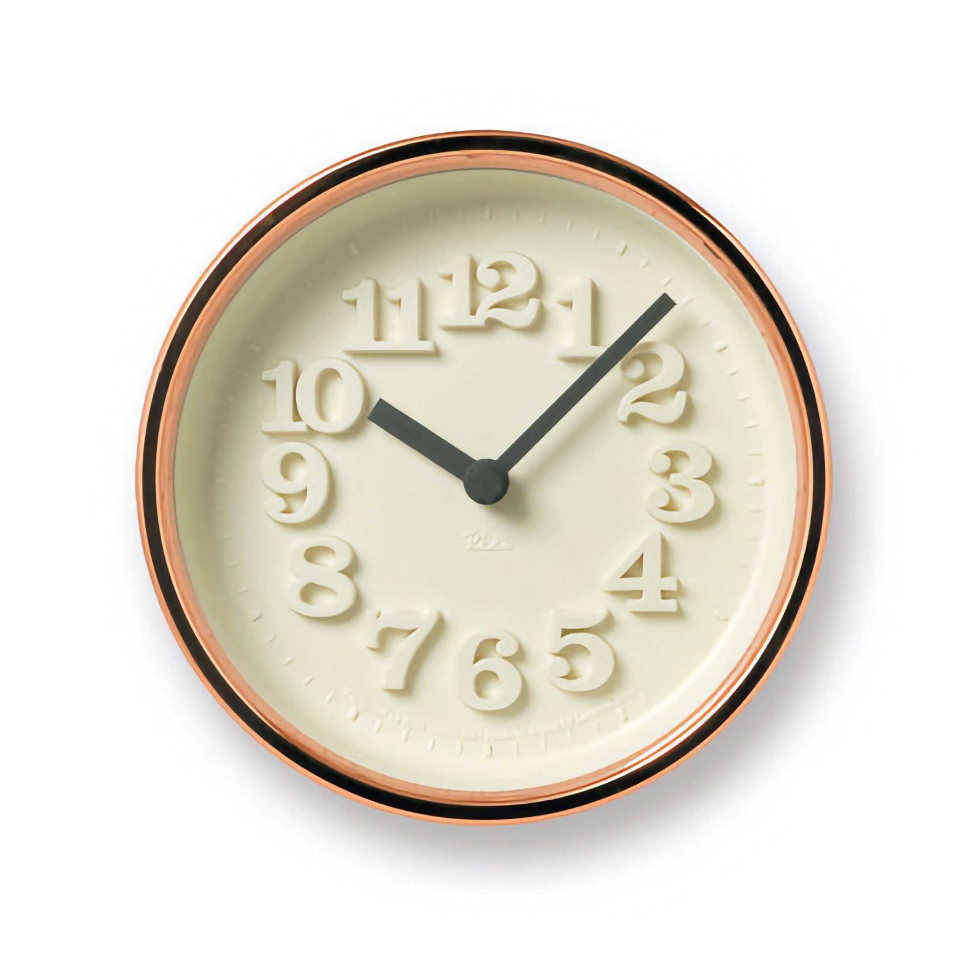 Lemnos Small Clock Copper Edition