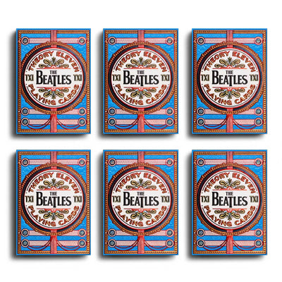 The Beatles Playing Cards, Blue