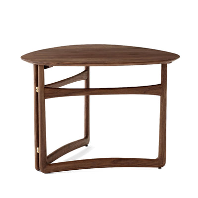 &Tradition HM5 Drop Leaf Foldable Side Table, Oiled Walnut