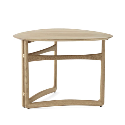 &Tradition HM5 Drop Leaf Foldable Side Table, White Oiled Oak