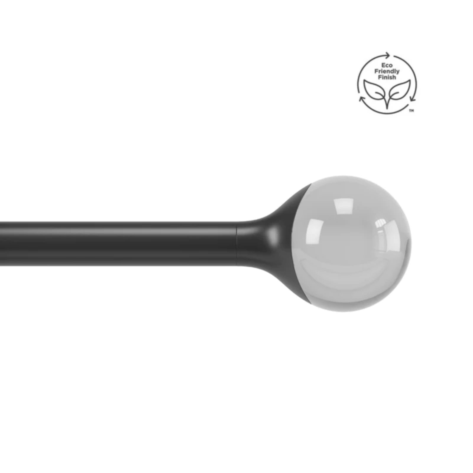 Umbra Orba expandable curtain rod 36-72" (91-183 cm), matt black