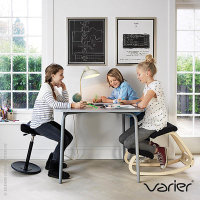 Varier Variable Balans Kneeling Chair , Black/Oak