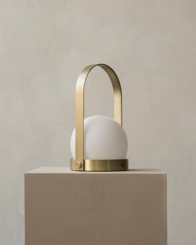 Audo Carrie rechargeable lamp, brass