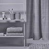 Zone Denmark Tiles Shower Curtain, Slate Grey