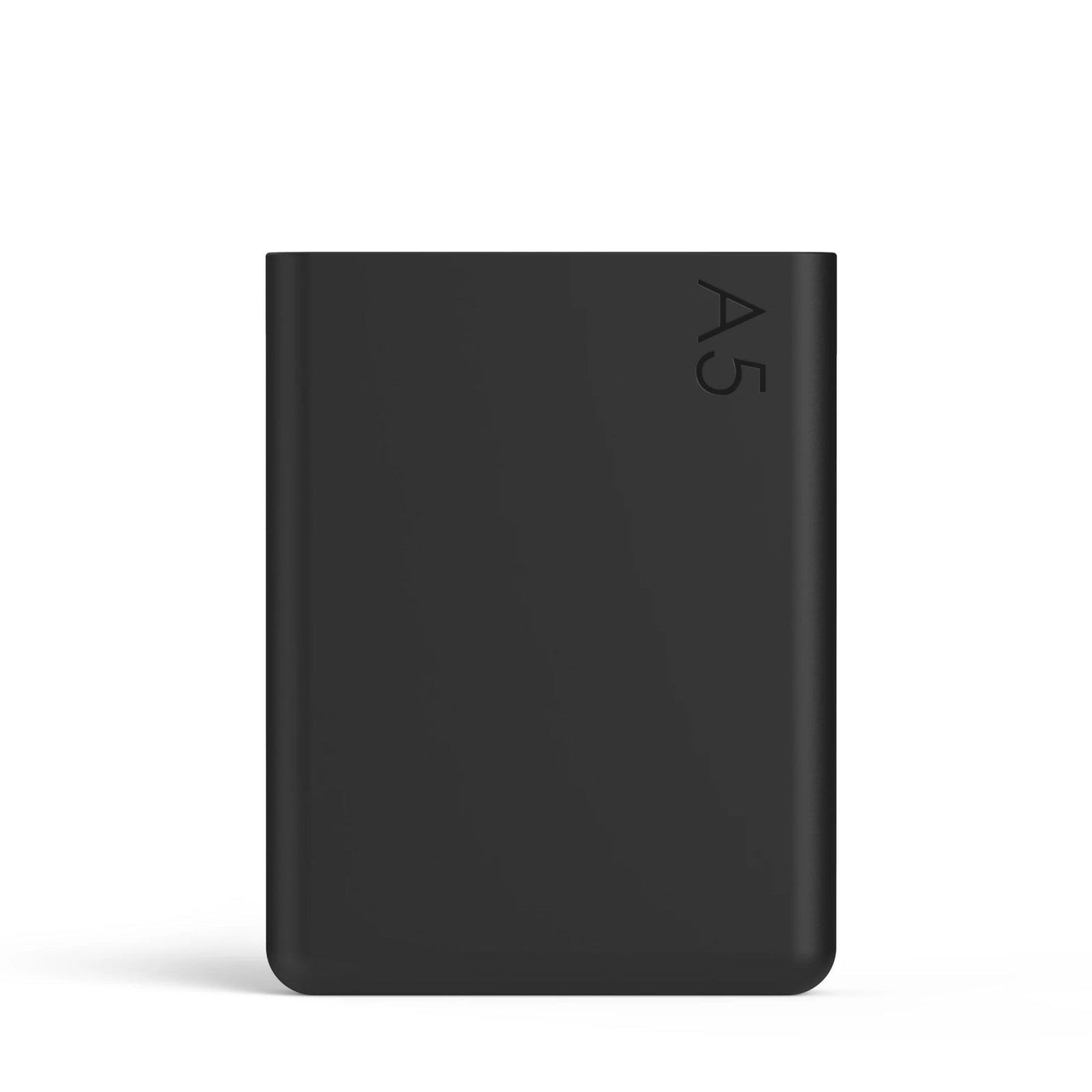 Memobottle A5 silicone sleeve, Black ink