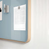 Lintex Frame Writing Board, Oak/Smooth (100x100 cm)