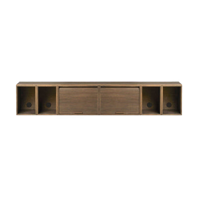 Northern Hifive cabinet system wall, smoked oak (200cm)