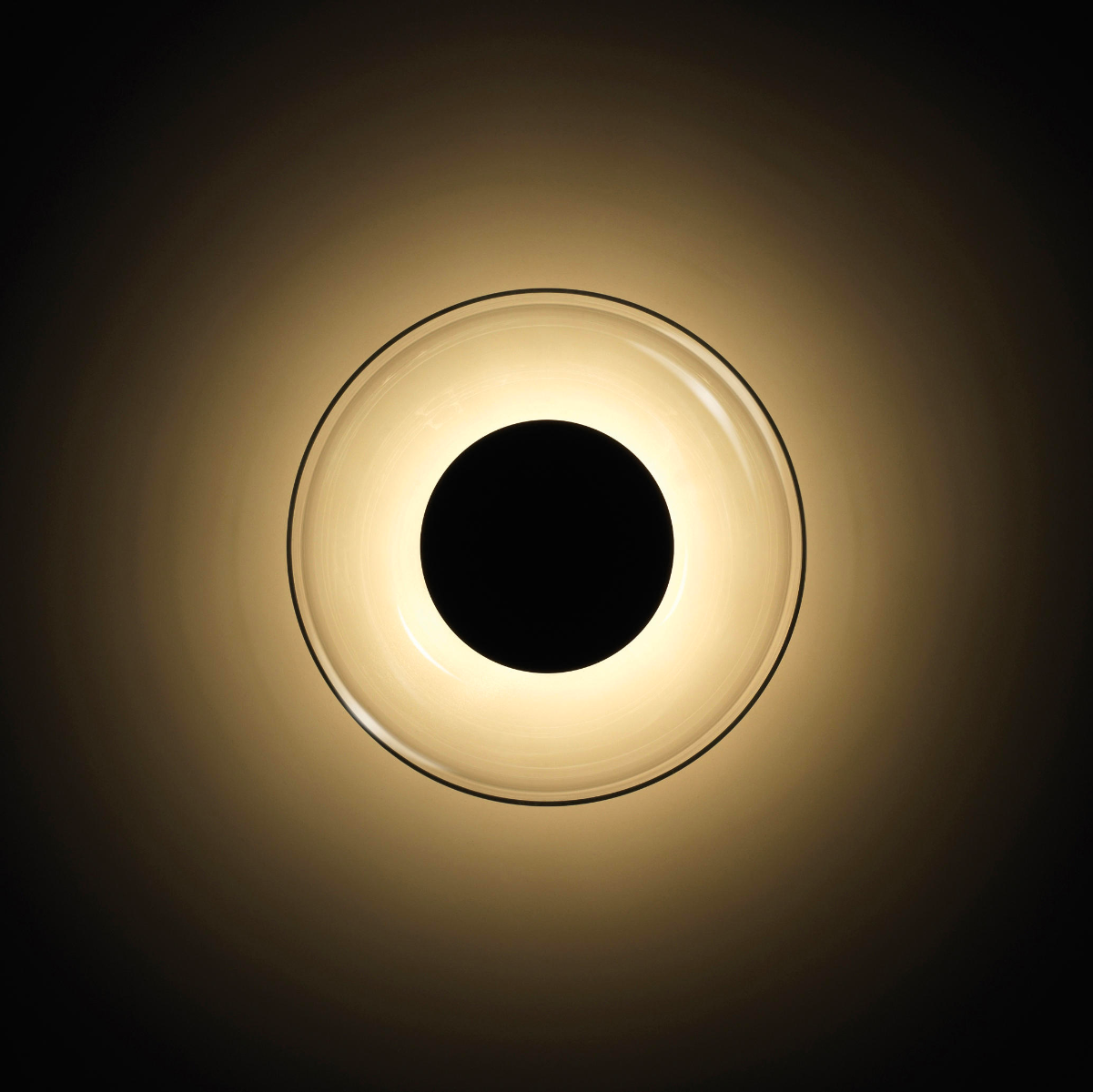 dis Marset Aura wall lamp, smoked