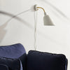 &Tradition AJ9 Bellevue Wall Lamp , White/Brass