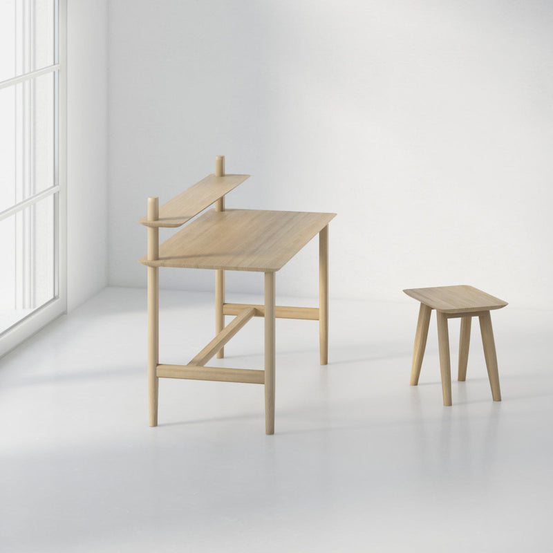 Display offer | Vitamin Design AETAS Secretary table, solid oak chalked