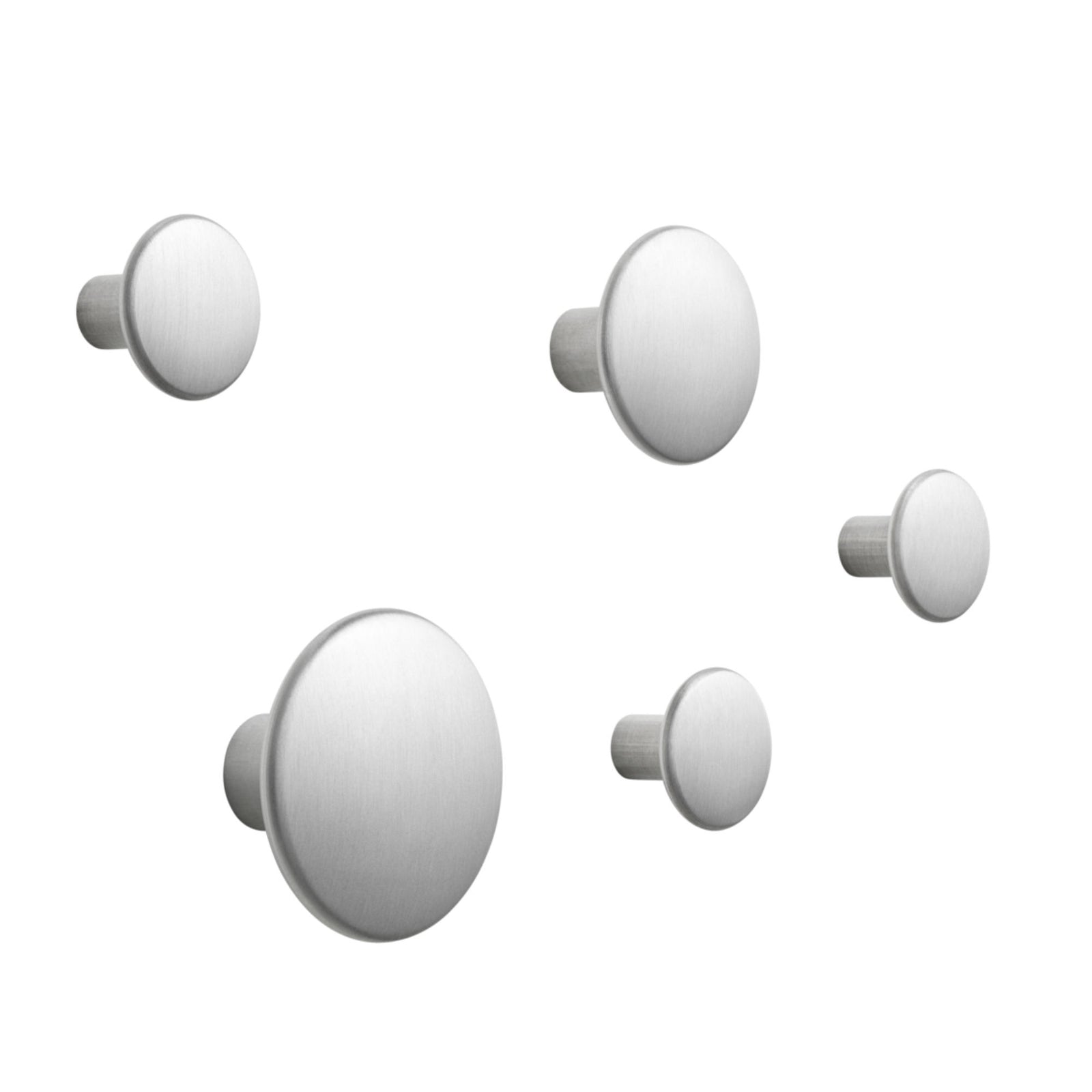 Muuto Dots Metal Set-of-5, Aluminium