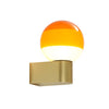 Marset Dipping light A1-13 wall lamp, amber