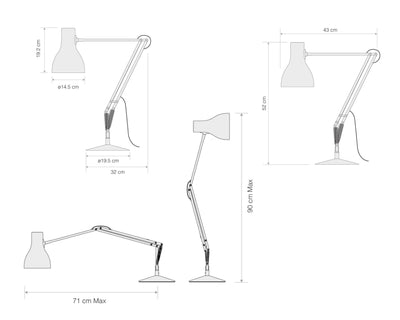 Paul Smith x Anglepoise Type75 Desk Lamp, Edition 5